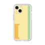 Slim Protection Premium Case［ オリジナル - initial color line - I yellow ］