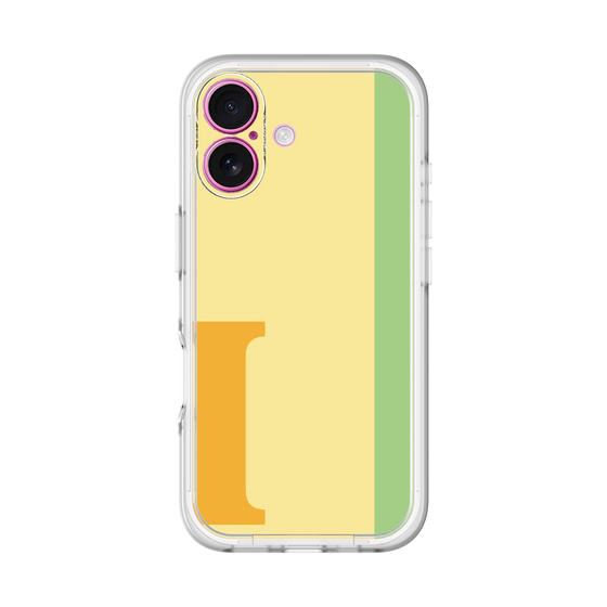 Slim Protection Premium Case［ オリジナル - initial color line - I yellow ］