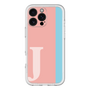 Slim Protection Premium Case［ オリジナル - initial color line - J pink ］