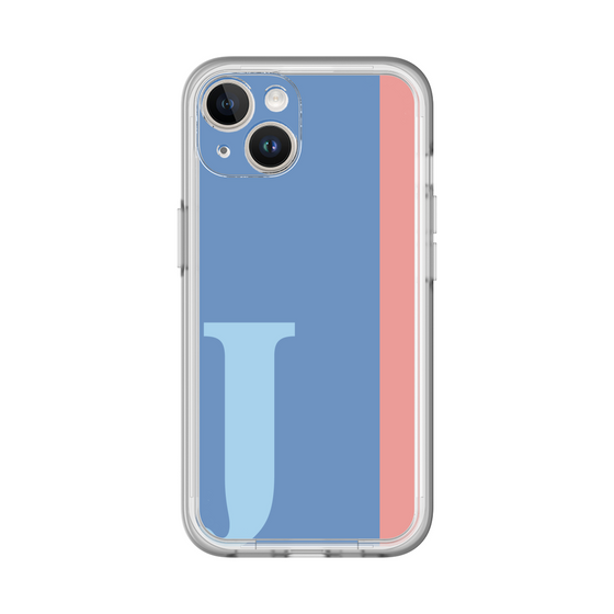 Slim Protection Premium Case［ オリジナル - initial color line - J blue ］