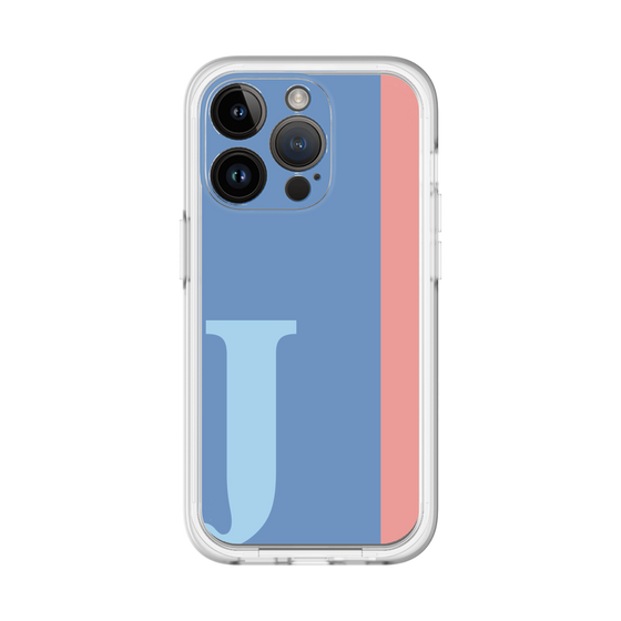 Slim Protection Premium Case［ オリジナル - initial color line - J blue ］