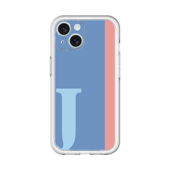 Slim Protection Premium Case［ オリジナル - initial color line - J blue ］