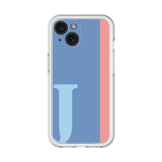 Slim Protection Premium Case［ オリジナル - initial color line - J blue ］