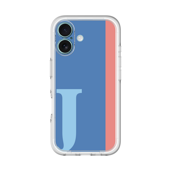 Slim Protection Premium Case［ オリジナル - initial color line - J blue ］