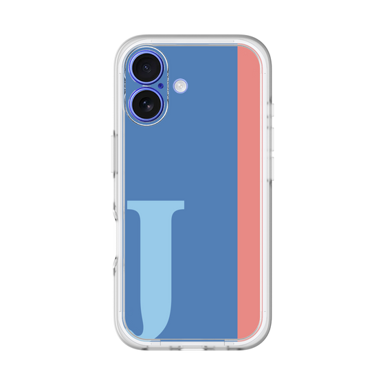 Slim Protection Premium Case［ オリジナル - initial color line - J blue ］