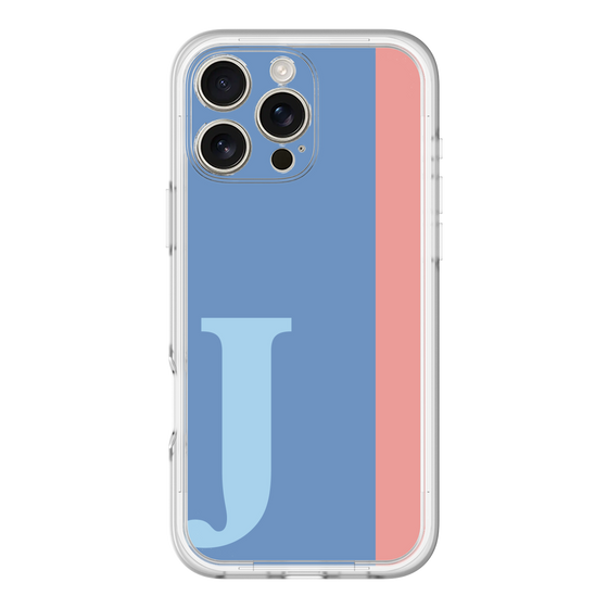 Slim Protection Premium Case［ オリジナル - initial color line - J blue ］