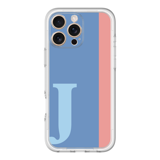Slim Protection Premium Case［ オリジナル - initial color line - J blue ］