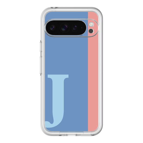 Slim Protection Premium Case［ オリジナル - initial color line - J blue ］