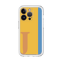 Slim Protection Premium Case［ オリジナル - initial color line - J orange ］