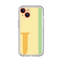 Slim Protection Premium Case［ オリジナル - initial color line - J yellow ］