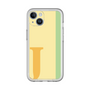 Slim Protection Premium Case［ オリジナル - initial color line - J yellow ］