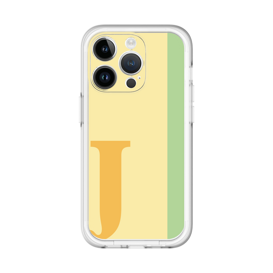 Slim Protection Premium Case［ オリジナル - initial color line - J yellow ］
