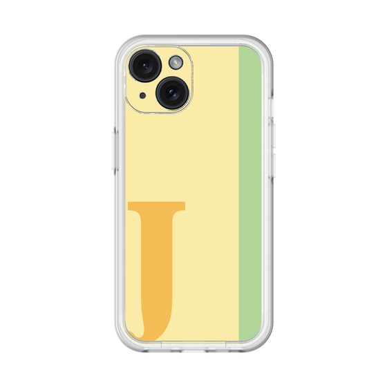 Slim Protection Premium Case［ オリジナル - initial color line - J yellow ］