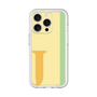 Slim Protection Premium Case［ オリジナル - initial color line - J yellow ］
