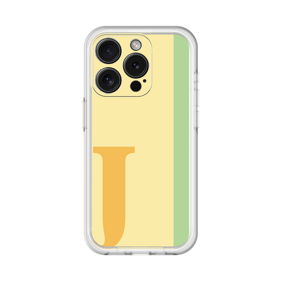 Slim Protection Premium Case［ オリジナル - initial color line - J yellow ］