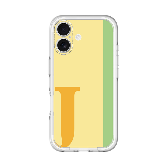 Slim Protection Premium Case［ オリジナル - initial color line - J yellow ］