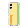 Slim Protection Premium Case［ オリジナル - initial color line - J yellow ］