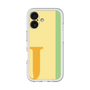 Slim Protection Premium Case［ オリジナル - initial color line - J yellow ］