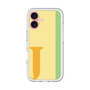 Slim Protection Premium Case［ オリジナル - initial color line - J yellow ］