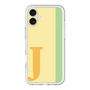 Slim Protection Premium Case［ オリジナル - initial color line - J yellow ］
