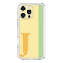 Slim Protection Premium Case［ オリジナル - initial color line - J yellow ］