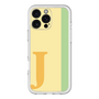 Slim Protection Premium Case［ オリジナル - initial color line - J yellow ］
