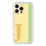 Slim Protection Premium Case［ オリジナル - initial color line - J yellow ］