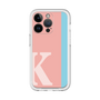 Slim Protection Premium Case［ オリジナル - initial color line - K pink ］
