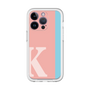 Slim Protection Premium Case［ オリジナル - initial color line - K pink ］