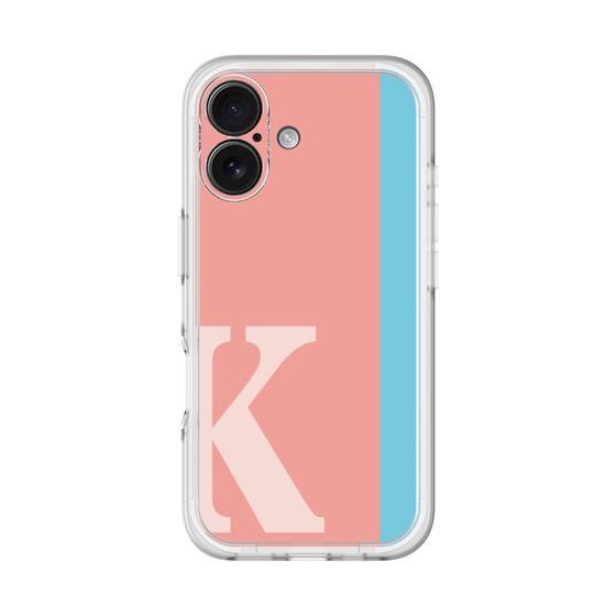 Slim Protection Premium Case［ オリジナル - initial color line - K pink ］
