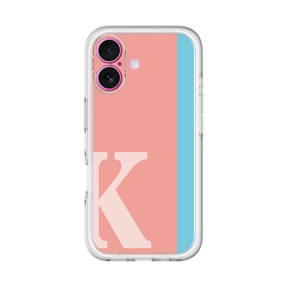 Slim Protection Premium Case［ オリジナル - initial color line - K pink ］