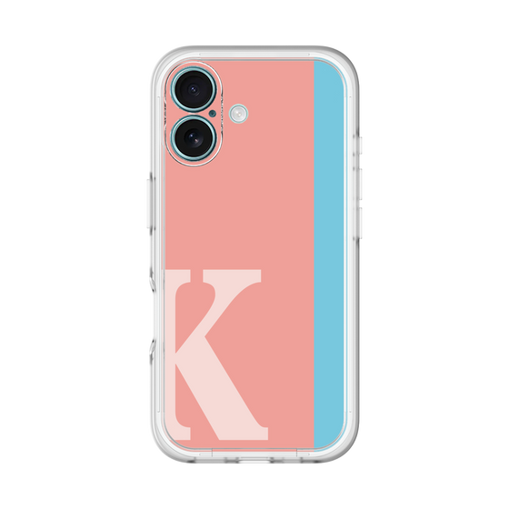 Slim Protection Premium Case［ オリジナル - initial color line - K pink ］