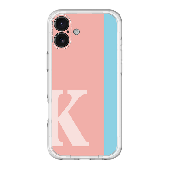 Slim Protection Premium Case［ オリジナル - initial color line - K pink ］