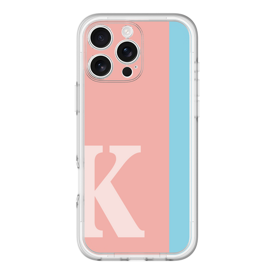 Slim Protection Premium Case［ オリジナル - initial color line - K pink ］
