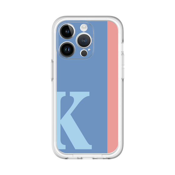 Slim Protection Premium Case［ オリジナル - initial color line - K blue ］