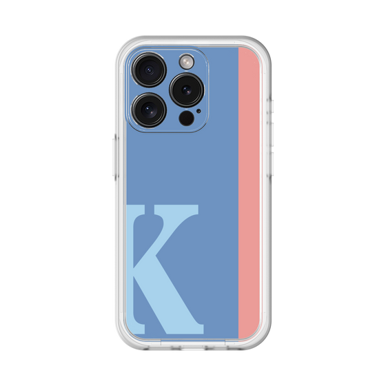 Slim Protection Premium Case［ オリジナル - initial color line - K blue ］
