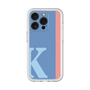 Slim Protection Premium Case［ オリジナル - initial color line - K blue ］
