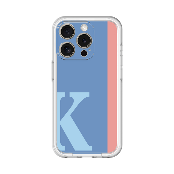 Slim Protection Premium Case［ オリジナル - initial color line - K blue ］