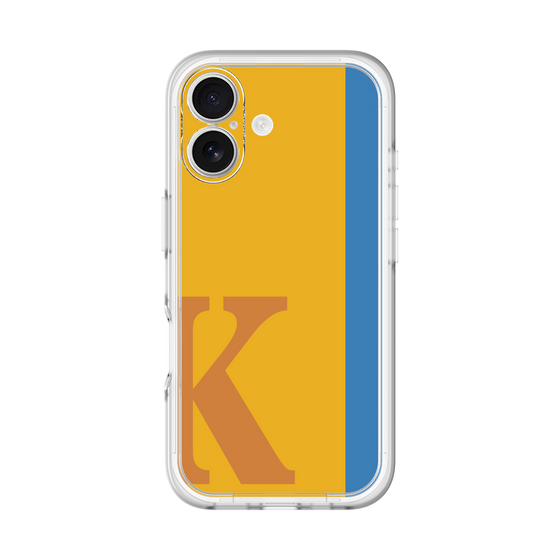 Slim Protection Premium Case［ オリジナル - initial color line - K orange ］