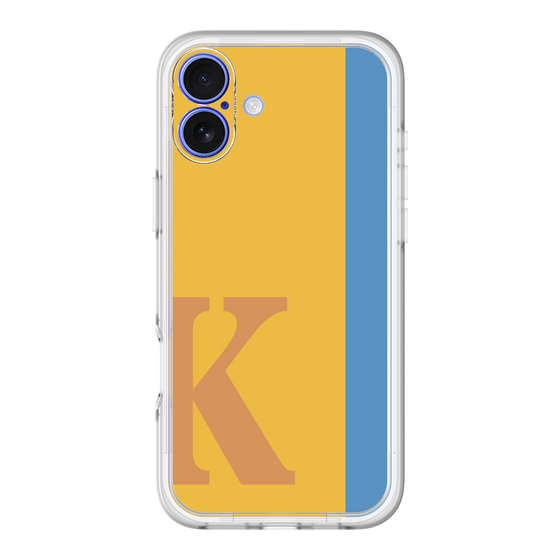 Slim Protection Premium Case［ オリジナル - initial color line - K orange ］