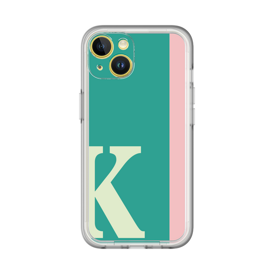 Slim Protection Premium Case［ オリジナル - initial color line - K green ］