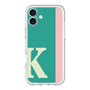 Slim Protection Premium Case［ オリジナル - initial color line - K green ］