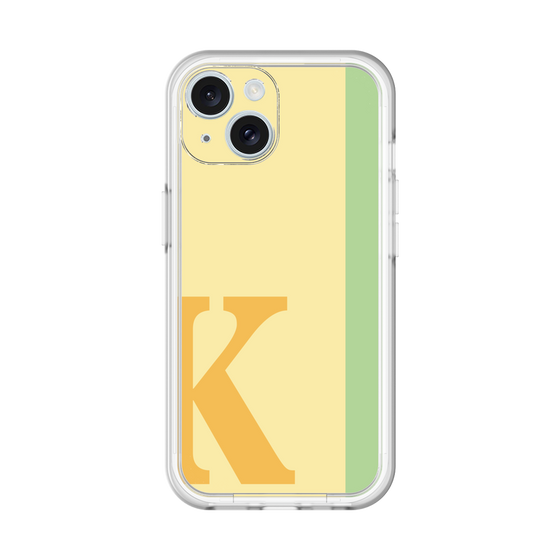 Slim Protection Premium Case［ オリジナル - initial color line - K yellow ］