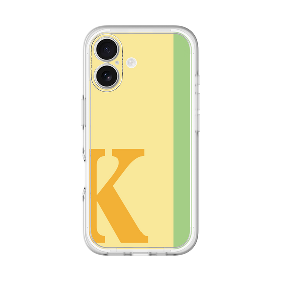 Slim Protection Premium Case［ オリジナル - initial color line - K yellow ］