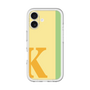Slim Protection Premium Case［ オリジナル - initial color line - K yellow ］