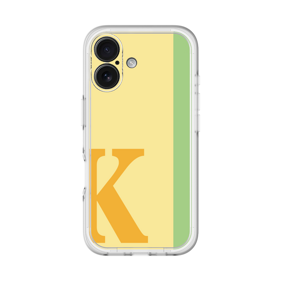 Slim Protection Premium Case［ オリジナル - initial color line - K yellow ］