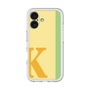 Slim Protection Premium Case［ オリジナル - initial color line - K yellow ］