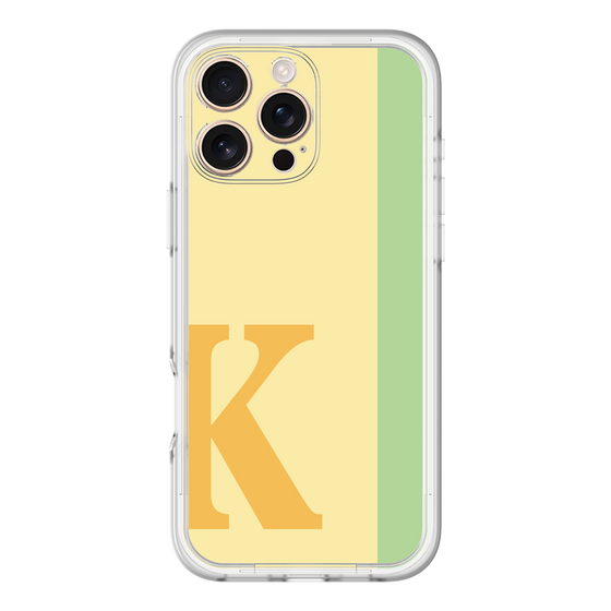Slim Protection Premium Case［ オリジナル - initial color line - K yellow ］
