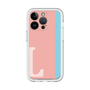 Slim Protection Premium Case［ オリジナル - initial color line - L pink ］