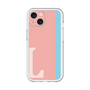 Slim Protection Premium Case［ オリジナル - initial color line - L pink ］
